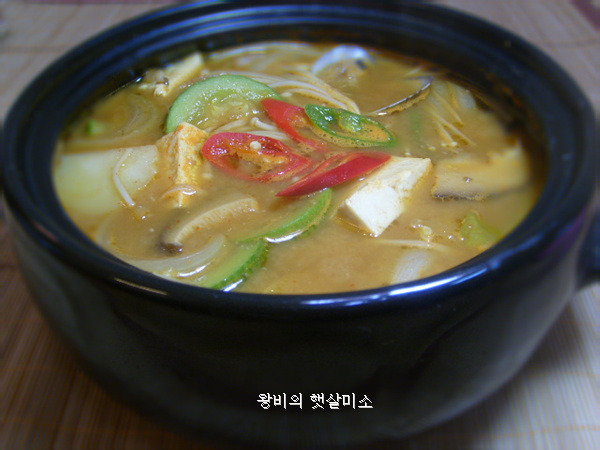 청국장찌개