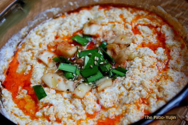 생콩불려 만든 고소한 즉석순두부