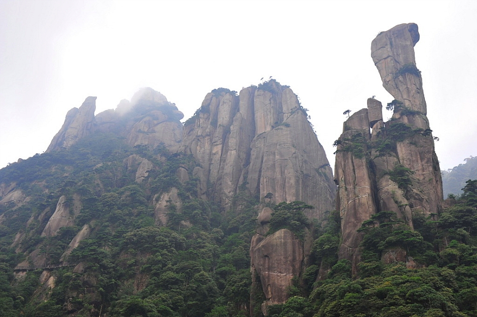 삼청산(1810m)/중국