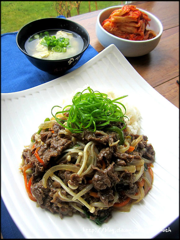 10분이면 오케이 ^^*~후다닥 불고기 팽이버섯 덮밥~~
