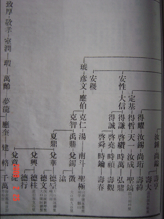 김씨족보 이미지