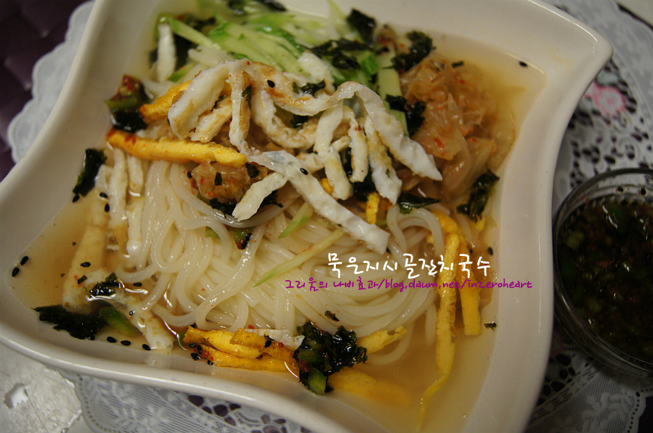 시골국수 이미지