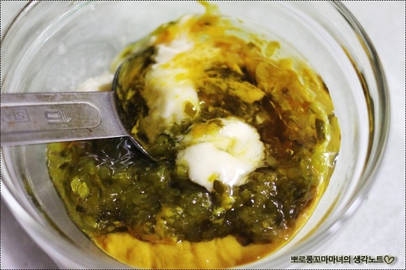 아침도시락으로 싸준 롤샌드위치