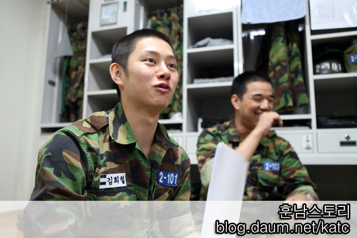 110930 Kim Heechul’s Impression Of Training Completion At Korea Army 