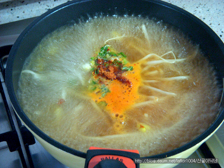 콩나물라면 더 맛있게 끓이는 간단한 방법!~~