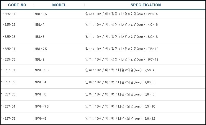 나일론튜빙,TUBING NYLON