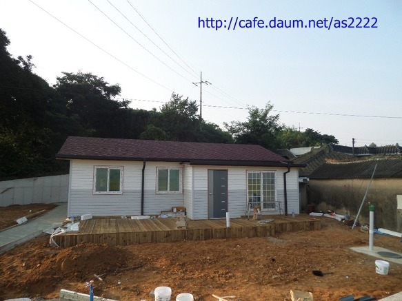조립식농가주택 21평 시공사진..(전남.영광)