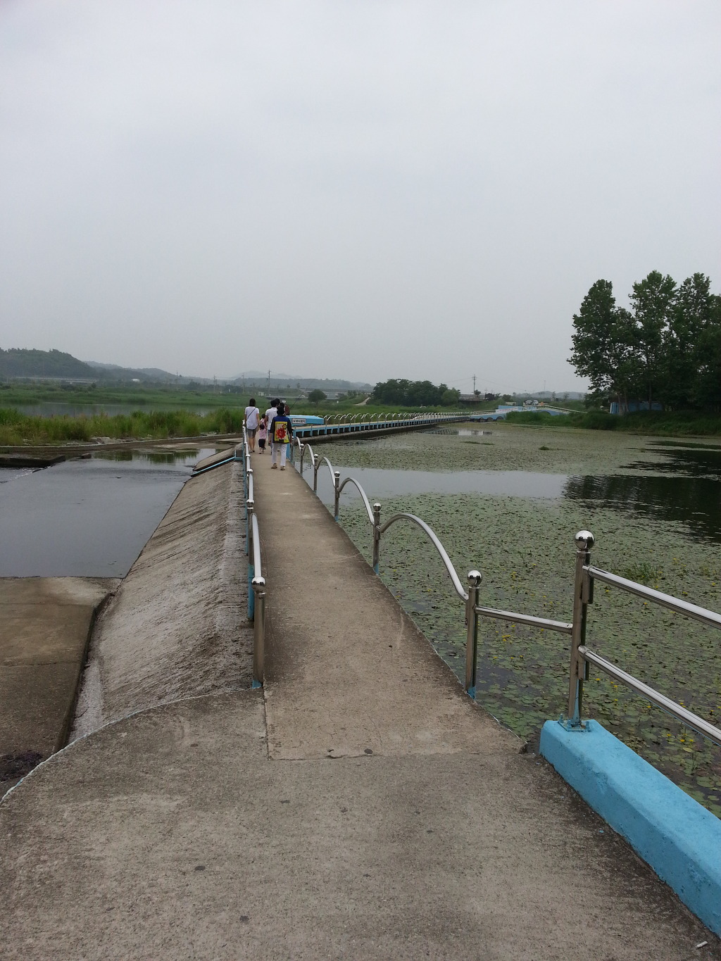 광주의 뚝섬 송산유원지를 가다