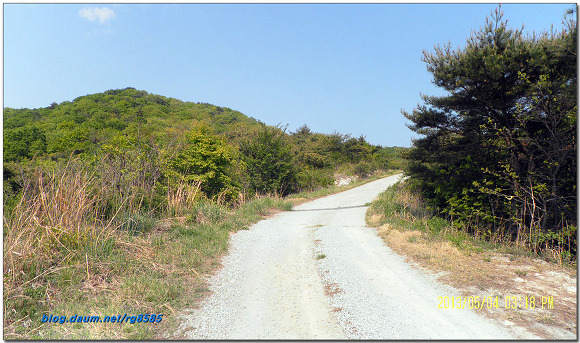 호미기맥5구간(흰날재-금오산-명월산-고금산-호미곶)