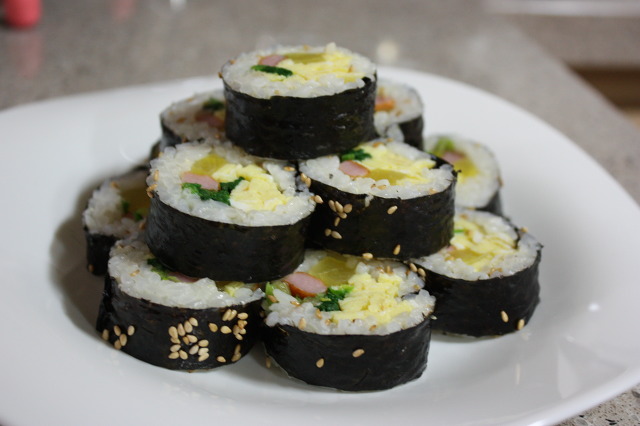 계란김밥 이미지