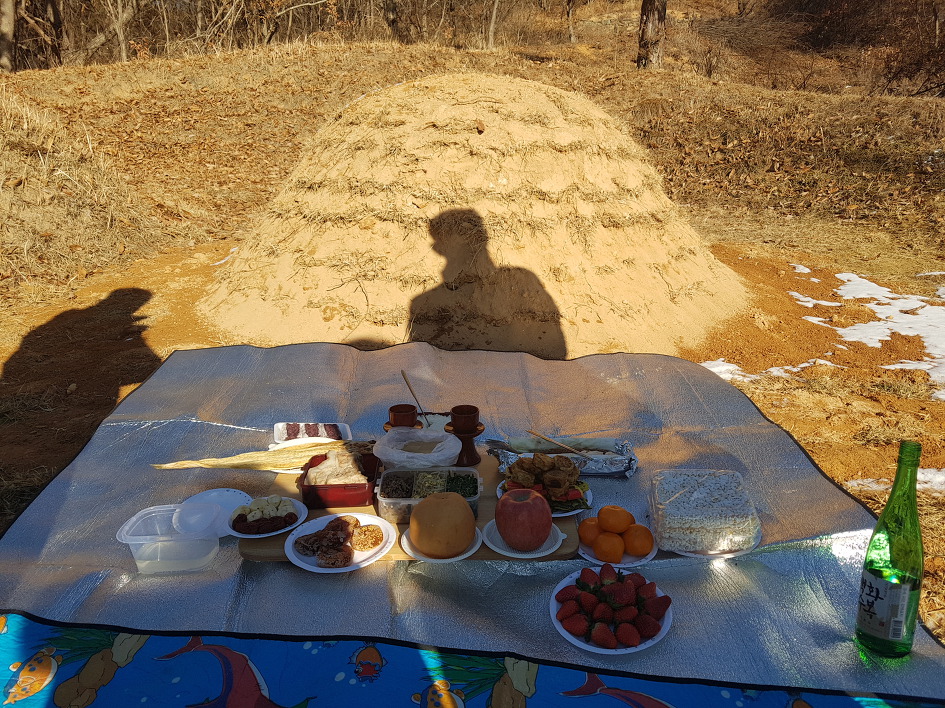 시어머님  삼우제