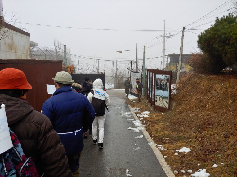 내년 봄에는 개성까지 걸어 갈 수 있을까?  평화의 길 임진강변 걷기 및 도라산역 탐방