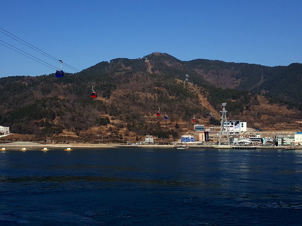 남해 사천 삼천포대교 바다위를 씽씽 사천바다케이블카 경남 한려해상국립공원 여행
