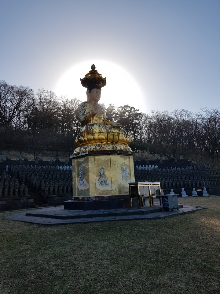 가족과 함께 찾아간 한라산 관음사 나한전