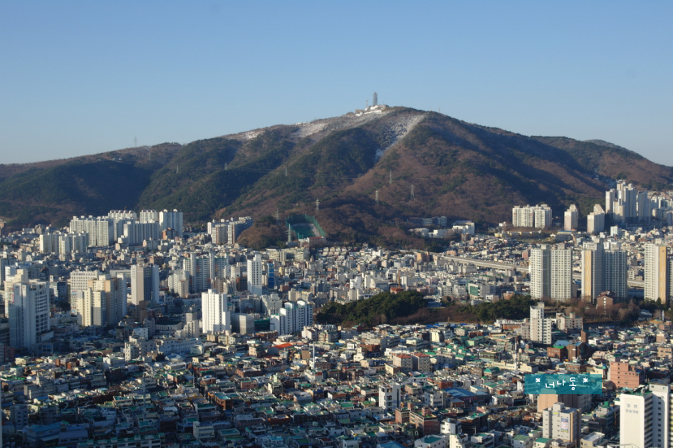 황령산이 품은 도시