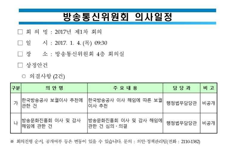 4일 KBS 보궐이사 추천될 듯… 방송문화진흥회 이사·감사 해임도
