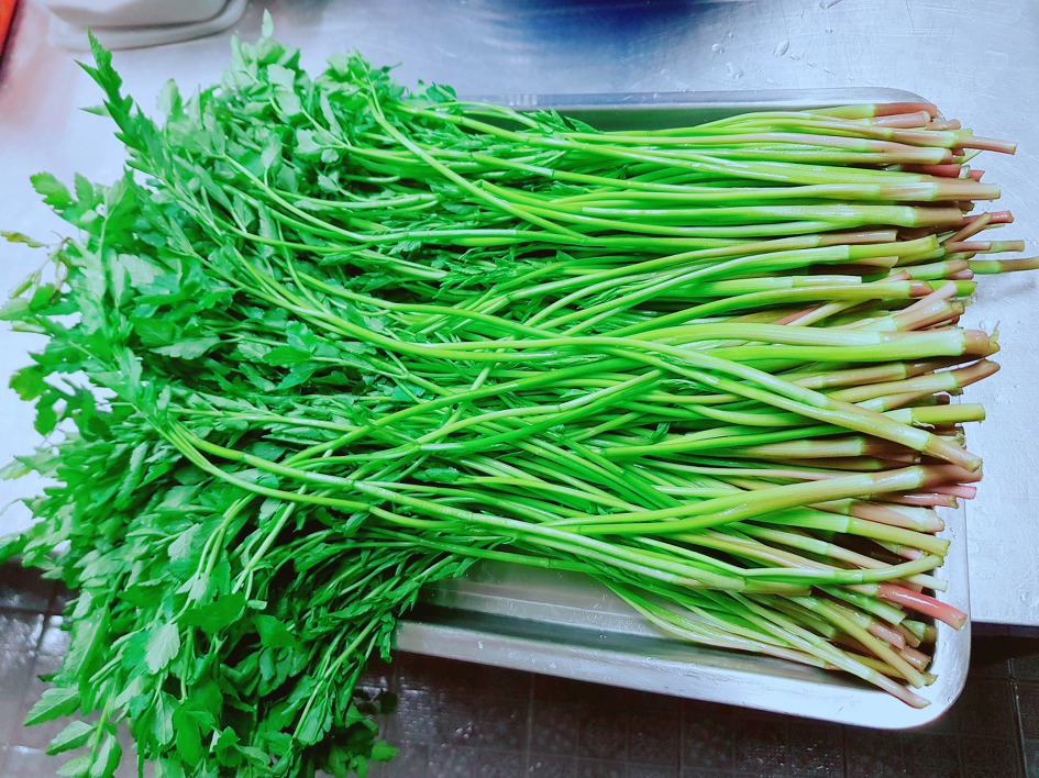 관음동맛집/숯불에꾸븐/미나리와 생삼겹