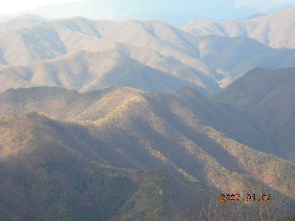 [명성산악회산행]금산 진악산(2007년1월5일)