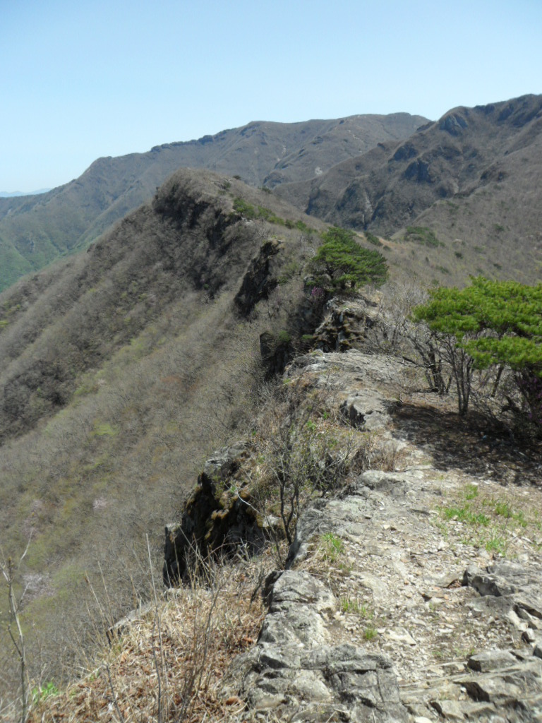 알프스산장~배내봉~밝얼산 2012-04-28