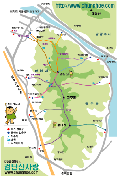 검단산 정상 전망 2 이미지